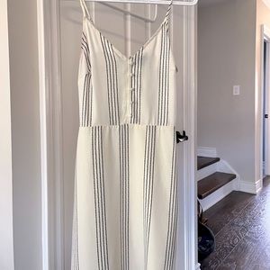 White striped dress (XS)